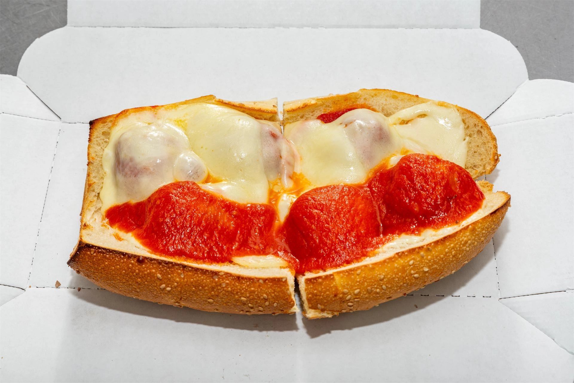 Meatball Parmigiana Hero